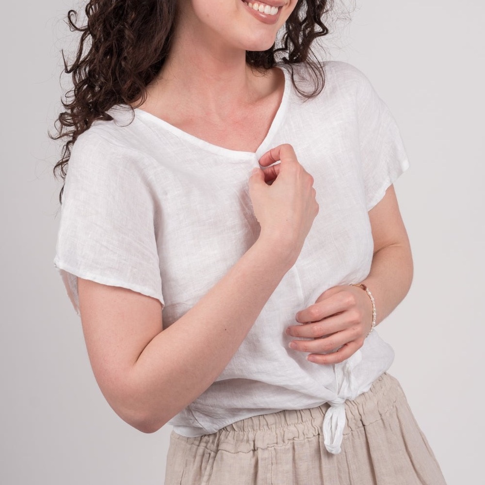2/$25 Me & Gee 100% Linen Top